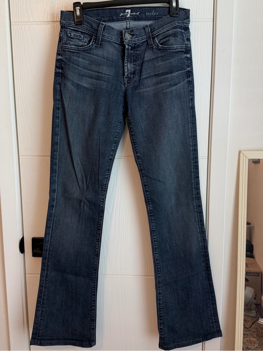 Women’s 7 For All Mankind Dark Blue boot cut Jeans